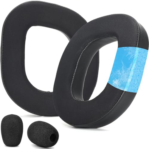 Stealth 700 Gen3 Ohrpolster defean Ersatz-Ohrpolster, kompatibel mit Turtle Beach, Stealth 700 Gen 3 (700 Gen3), kabelloses Gaming-Headset, weicher, hochdichter Schaumstoff und Kühlgel