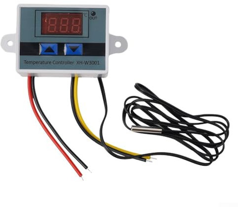 Termostato digital de grado profesional de 24 V para controlar temperaturas en varios ajustes