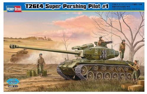 Hobbyboss 1:35 Scale T26E4 Super Pershing, Pilot #1 Assembly Kit