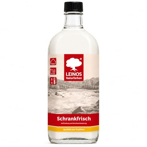 LEINOS 912 Schrankfrisch 0,25 l | Reinigung und Geruchsbeseitigung für Möbelinnenbereiche, Insbesondere für Alte Schrankinnenflächen