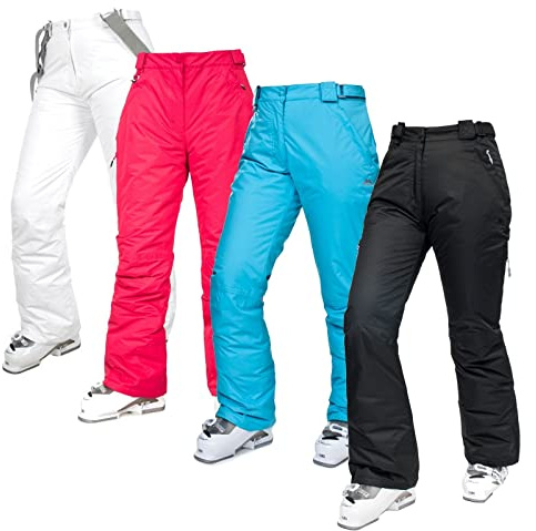 Trespass Lohan Pantalon de Ski Femme Rose Diva FR : S (Taille Fabricant : S)