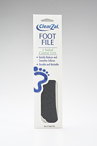 ClearZal Sided Coarse Grit Foot File for Smoothing & Reducing Calluses