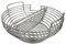 YNNI KAMADO Kick Ash Basket for 21 to 23 external diameter Grills. Removable Central Divider TQKAB2123