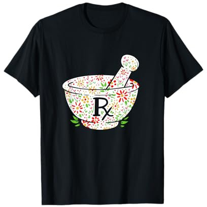 Technicien en pharmacie - Pilon et mortier - Pharmacien T-Shirt