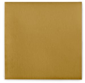 Sovie HORECA Cocktailservietten in GOLD aus Airlaid, 24 x 24cm, 100 Stück | 1/4 Falz, Servietten für Bar, Event & Gastronomie