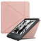 XFDSFDL® Étui pour Kobo Sage (8 Pouces) Ultra Mince PU Cuir Housse Flip Coque Cass Motif avec Pliage Multiple Stand et Veille/Réveil Automatique Protection Cas, Or Rose