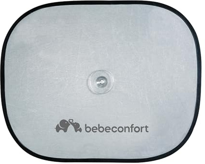 Bebeconfort Twist'N' Fix Sunshade for Car Windows, Baby Side Window Sunshade, From Birth, Black