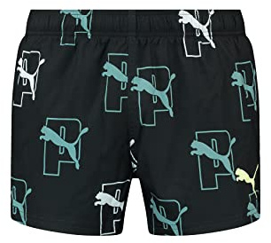 PUMA Shorts Pantaloncini, Nero (Black Combo), L Uomo