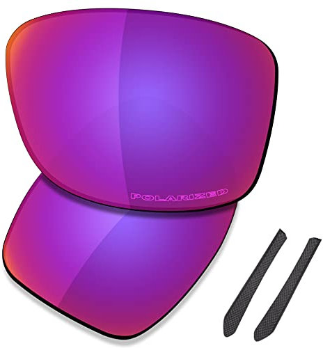 Saucer Verres de rechange haut de gamme pour lunettes de soleil Oakley Jupiter Squared OO9135 haute définition – Midnight Sun Polarisés