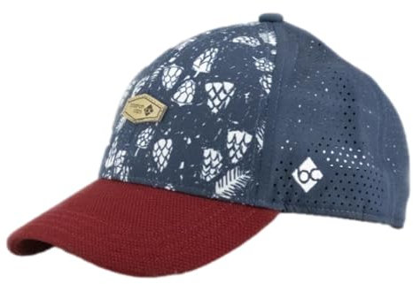 Bavarian Caps Hopfenernte Outdoor Curved Cap, dunkelblau, ONE Size