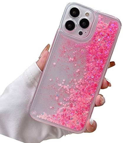 Rnrieyta Leuchtend Luminous Fließende Flüssigkeit Hülle für iPhone 12 Mini,Fluoreszierend Licht im Dunkeln Handytasche Glitzer Treibsand Durchsichtig Flüssig Bumper