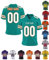 American Football Trikot Personalisiert Trikot mit Namen Logo Herren Sporthemden Personalisierte Schnelltrocknend Atmungsaktiv T-Shirt für Dammen Kinder Jungen, S-7XL, A19