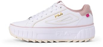 FILA Damen Sintra wmn Sneaker, White-Pale Mauve, 39 EU