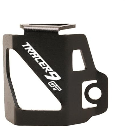 ByoBLu Motorrad-Tankdeckel-Schutz, Aluminium, Schwarz, für Yamaha MT07 MT09 Tracer 700 900 / Gt Tracer 7 2021 2022