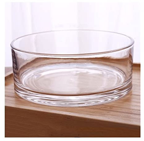 Vase de Décoration de Salon Florero de tubo recto engrosado Acuario de vidrio Cilíndrico Sala de estar grande Florero de piso a piso Flor elevada con agua Adorno de vidrio transparente Moderne Decorat