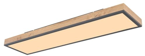 Globo LED-Deckenleuchte aus Holz, Doro, 80 x 20 cm – 416080WD4