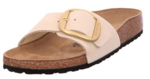 Birkenstock Madrid Big Buckle 1026604 Ecru Ecru/39