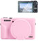 Rieibi Étui en Silicone pour Canon G7X Mark III, Accessoires G7X Mark III avec 2 Protection Ecrans, Capuchon Optique Détachable pour Étui Canon G7X Mark III