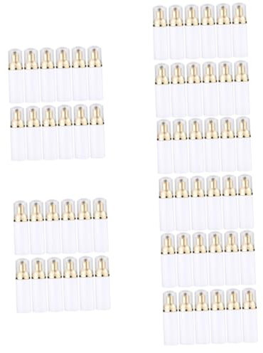 Baluue 60piezas Botellas Dispensadoras De Bomba De Pet De Limpieza Facial Viaje y Sin Fugas Reutilizables y