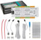 Inscrip Intelligenter LED Bewegungsmelder Treppenlicht Controller, 32-Kanal-Automatik LED Stufenlichter Treppenbeleuchtungsset, mit 2 Sensor, 4 Modi Einstellbar, für Innentreppenbeleuchtung