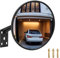20CM Safety Mirror Adjustable Convex Driveway Mirror Wide Angle Blind Spot Mirror for Garage, Traffic, Driveways, Traffic, Courtyard
