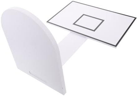 ULTECHNOVO Puesto De Baloncesto con Bote De para Dormitorio Aro De Baloncesto para Interior Decoración De Baño Soporte para Cubo De con