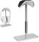 Gosknor Headphone Stand for Airpods Max, Headset Holder with Sleep Mode Modern Style Earphone Hanger with Anti-Slip Base Gaming Desk Accessories Supplies Gifts (Silver)