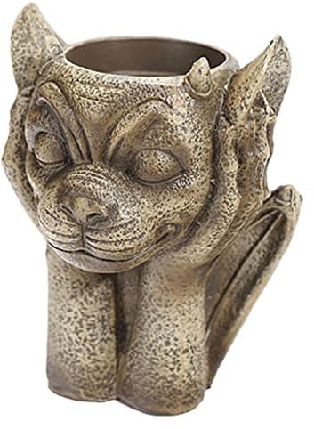 DXEHSEUY Vaso per piante grasse a forma di mostro per piante grasse e cactus per pensatore ornamentale da giardino