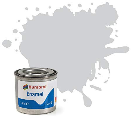 Humbrol Enamel Paint 14ML No 147 Light Grey - Matt