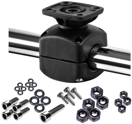 Scanstrut Rokk Rail Mount for Lowrance HDS-7/ HDS-7m, AMPS (Universal) - Black