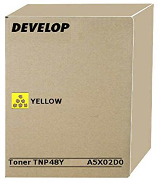 Develop original - Develop Ineo + 3350 (TNP-48 Y / A5X02D0) - Toner gelb - 10.000 Seiten