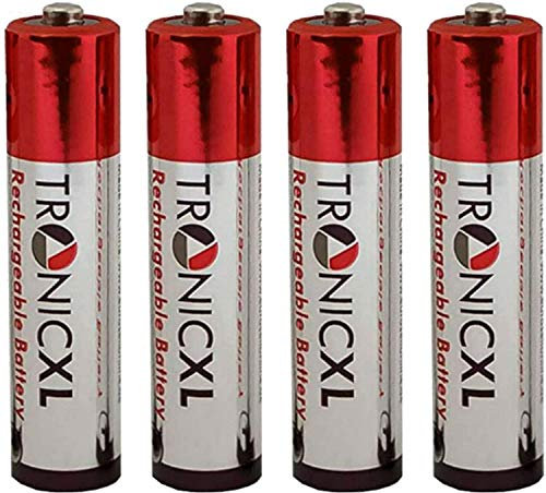 Eurosell Batterien, AA/AAA, wiederaufladbare Batterie, Ersatzbatterien-Set.