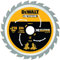 DEWALT DT99568 216 mm x 30 mm x 24T XR Extreme Runtime Mitre Saw Blade - Yellow/Black/Silver