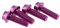 Wolf Tooth | Water Bottle Cage Bolts | Purple | Bike Accessories Custom Parts Precision Engineered