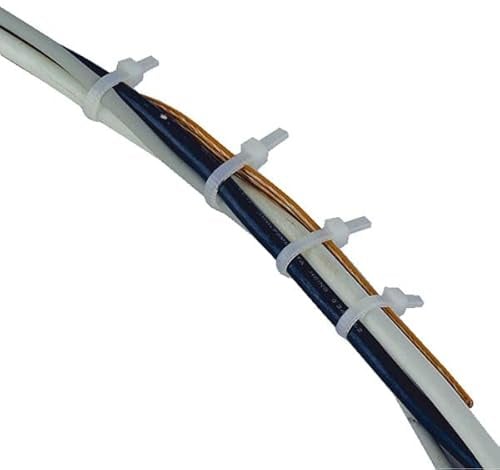 WKK Kabelbinder 4.8x200 schwarz Polyamid 6.6 - UV-beständig Inhalt: 100 Stück