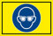 Schild - Gebots-zeichen - Augen-schutz benutzen - entspr. DIN ISO 7010 / ASR A1.3 – 15x10cm | stabile 3mm starke PVC Hartschaumplatte – S00361-007-C +++ in 20 Varianten erhältlich