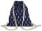 Sonia Originelli Turnbeutel Mini Anker Maritim Strand Beach Rucksack Farbe Marineblau