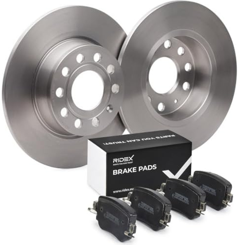 RIDEX Bremsenset Hinten 272,0mm Bremsscheiben und Bremsbeläge Kompatibel mit VW Golf 7 Schrägheck 5G1, BQ1, BE1, BE2