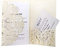 20 Pcs Laser Cut Wedding Invitation Cards European Style Tri-fold Floral Design Invites Pocket for Bridal Showers, Engagement Parties Baby Shower (20 PCS, Ivory white)