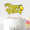 Seyal® Kuchendekoration Happy Birthday, Zitrone