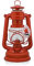 Feuerhand Sturmlaterne Baby Special 276 - Made in Germany seit 1893 - Petroleumlampe aus pulverbeschichtetem Stahl und bruchsicherem Glas - Brick-Red