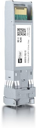 10GBASE-LR SFP+ Transceiver, SFP+ zu LC, 10G Singlemode modul Kompatibel mit Cisco SFP-10G-LR, MA-SFP-10GB-LR, Ubiquiti UniFi UF-SM-10G, Mikrotik S+31DLC10D, Netgear AXM762...