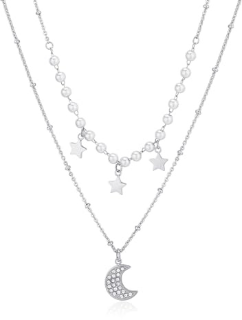 Sagapo Collana Doppio Filo Acciaio 316l Silver SWI03