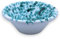 SICILIA BEDDA CAPACI Lemmo, Ciotole in ceramica Siciliana decoro screziato verderame, Varie opzioni dimensione (1 pz) - Misura: Ø 12 cm
