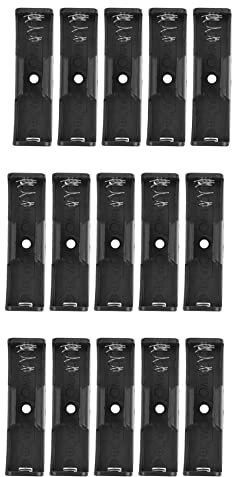 Niniang Battery Holder/Connector AA/1.5V/PP3 Closed or Open with Switch, AA Battery Holder x 1 PCB Mount Amount: 15
