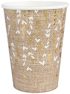 Santex Gobelets - Mariage au naturel - lot de 10