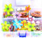 Klebstoff essbares Reispapier, 100 Stück Blumenform Kuchen Backdekoration, essbare für Hochzeitsfeier Cupcake Food Dekorationen, essbare Blumenpapier Essbare Blumen für Kuchen