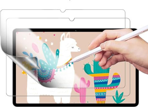 Asoway Protector de Pantalla Efecto Papel para Lenovo Tab P12 12.7, [2 Piezas] película de papel PET mate para dibujar, escribir y tomar notas, antirreflejos, antihuellas
