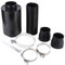 Filtro Dell'aria Sportivo, Filtro Dell'aria per Auto Filtro Dell'aria Fredda in Fibra di Carbonio 3 Pollici Kit di Aspirazione Dell'aria Fredda Scatola Filtro Dell'aria Filtro