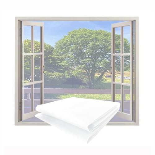 Rete Per Zanzariera In Fibra Di Vetro Per Finestre 2x11m Zanzariera Su Misura Anti-Insetti Tagliabile Rete Dello Schermo In Fibra Di Vetro Per Prevenire Zanzare Mosche Insetti －Bianco